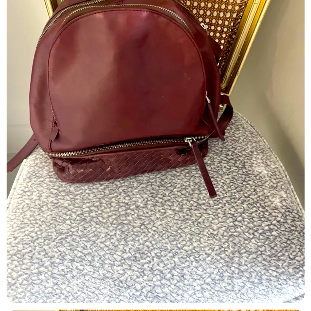 Merlot colored backpack